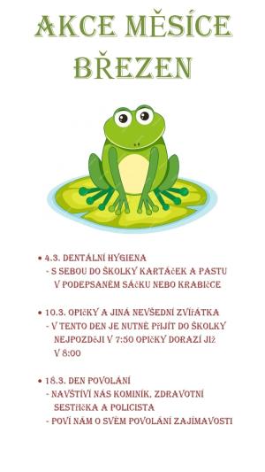 Akce na březen